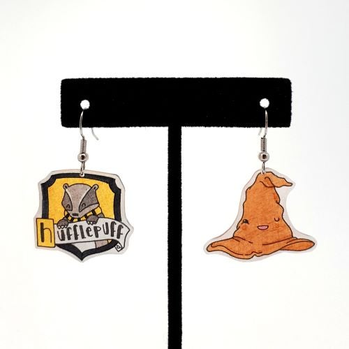 Hufflepuff earrings new arrivals